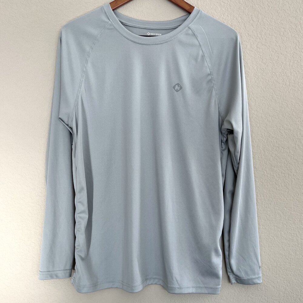 Naviskin Mens UPF 50+ Quick-dry Long sleeve Shirt